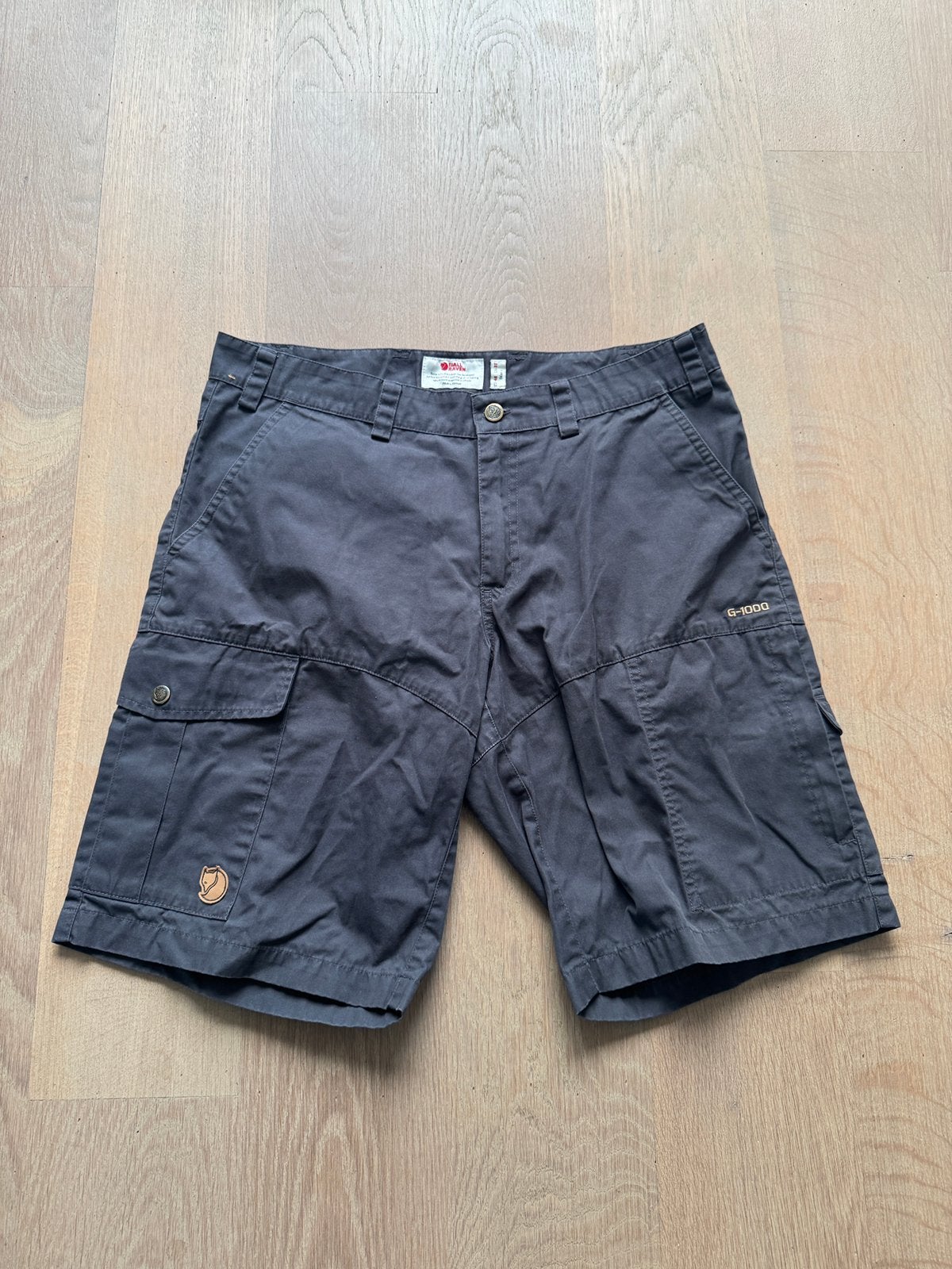 Prachtige fjallraven karl pro short maat 48 g1000 grijs, Ophalen of Verzenden, Zo goed als nieuw, Maat 48/50 (M), Grijs