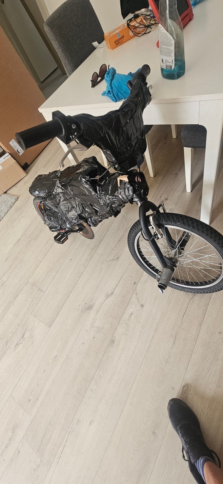 Zelfgemaakte E-bike met defecte remmen, Fietsen en Brommers, Elektrische fietsen, Ophalen of Verzenden