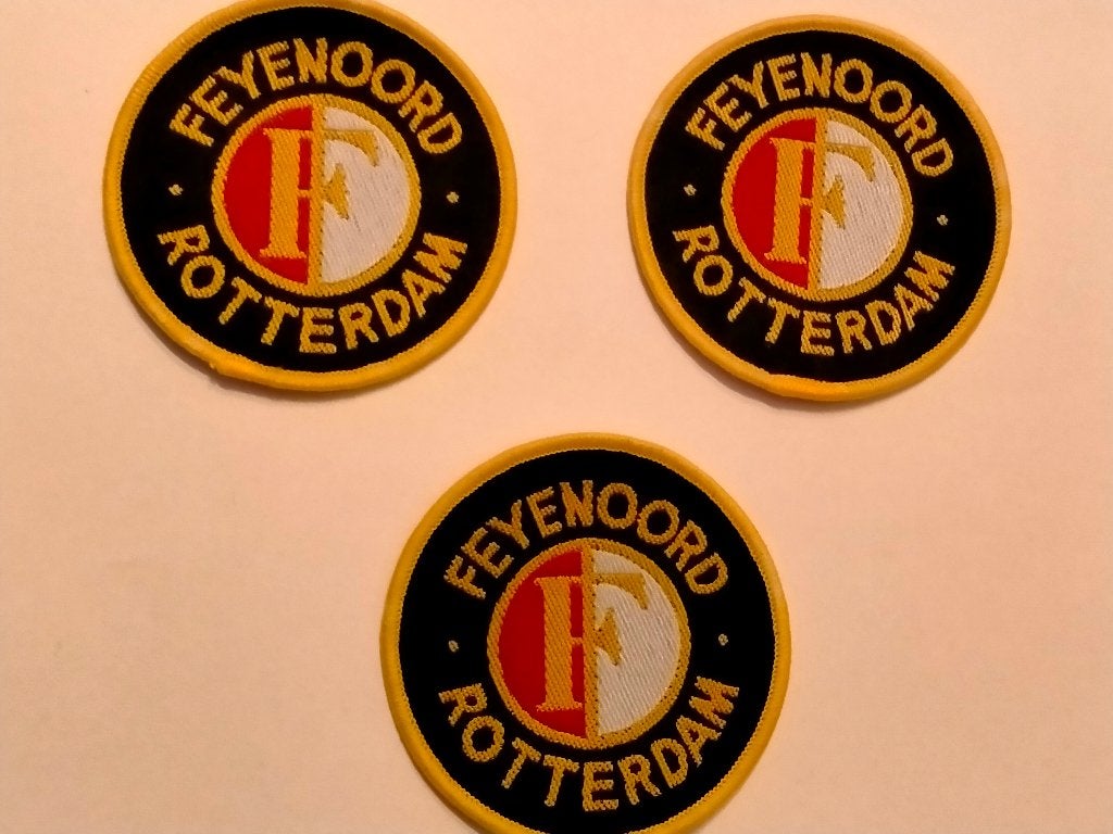 Feyenoord vintage voetbal logo kleding embleem patch sport 1, Ophalen of Verzenden, Nieuw, Feyenoord, Overige typen