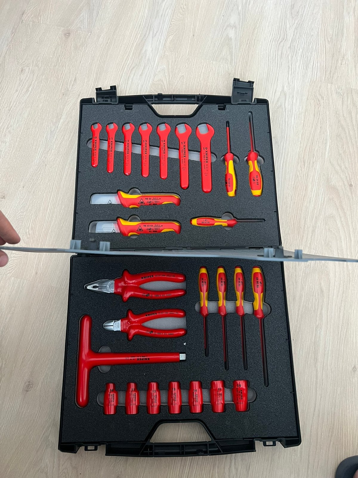 Knipex Koffer 1000V VDE Set Nieuw, Ophalen of Verzenden, Nieuw