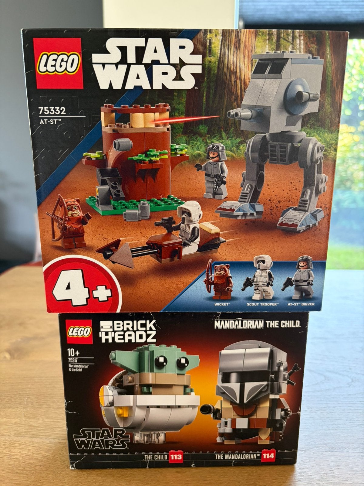 Lego Star Wars + Brickheadz Mandolorian & Grogu the child, Star Wars, Lego, Nieuw, Complete set