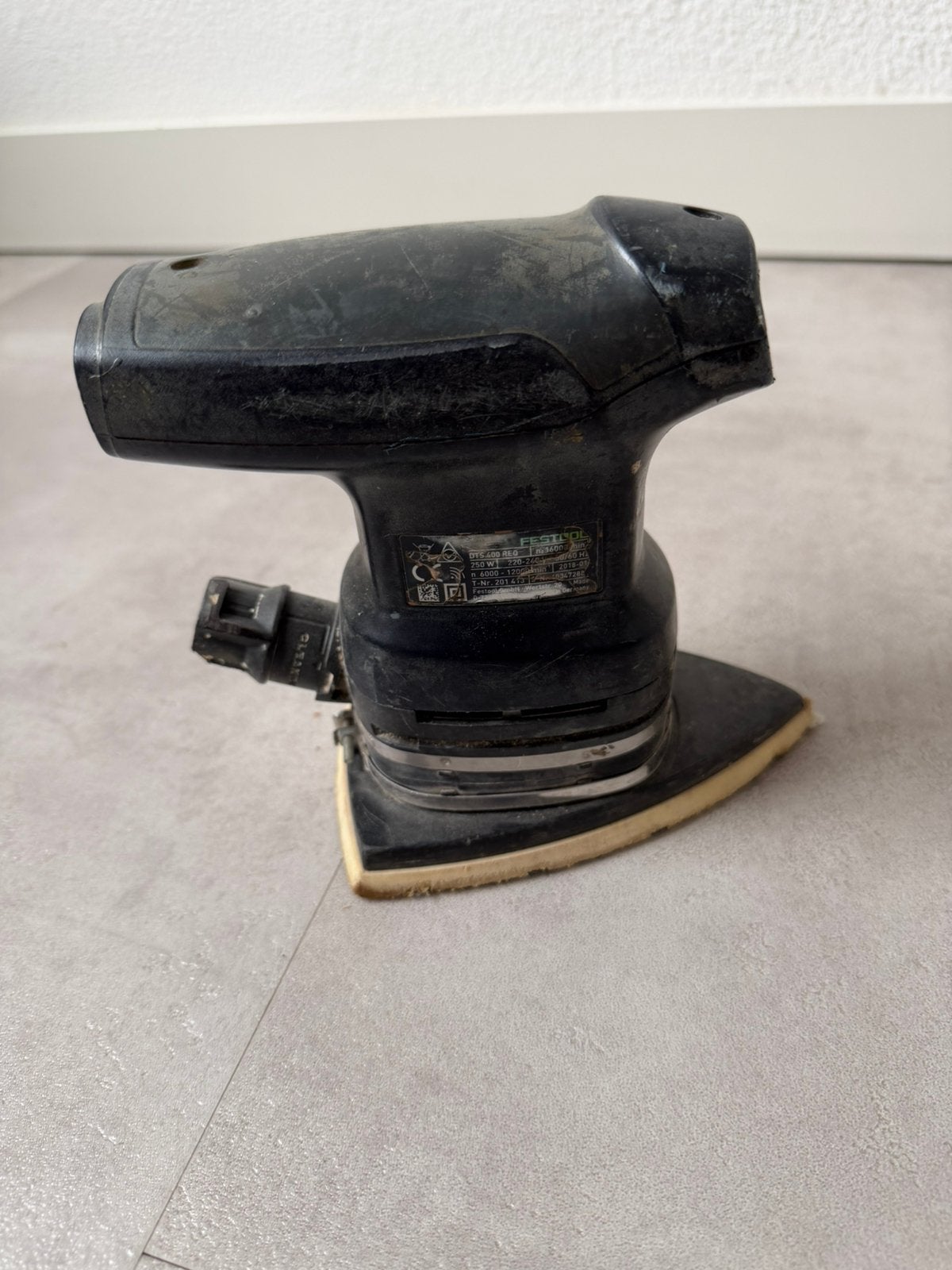 Festool DTS 400 REQ Vlakschuurmachine, Doe-het-zelf en Verbouw, Gereedschap | Schuurmachines, Ophalen of Verzenden, Gebruikt, Minder dan 600 watt