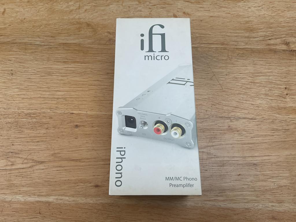 iFI Micro iPhono MM/MC Phono preamplifier, Audio, Tv en Foto, Ophalen of Verzenden, Gebruikt, Overige merken