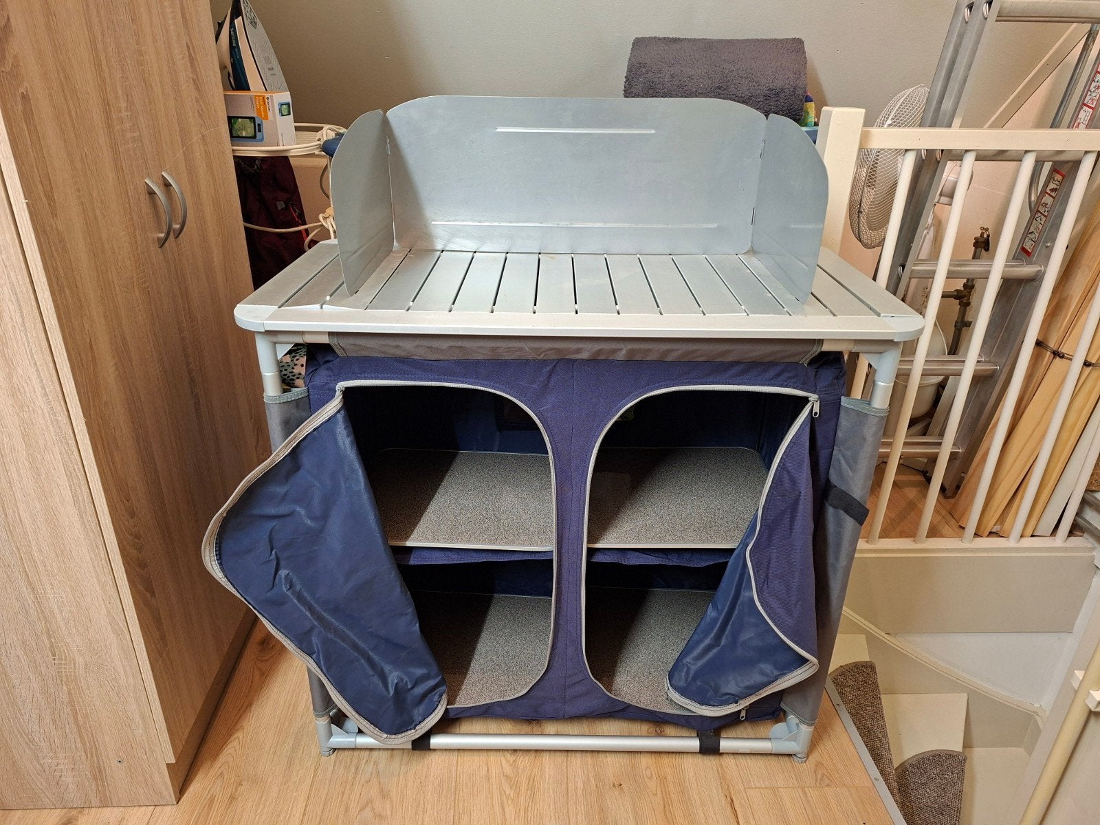 Camping Keuken - Zo goed als nieuw, Caravans en Kamperen, Kampeeraccessoires, Ophalen, Zo goed als nieuw
