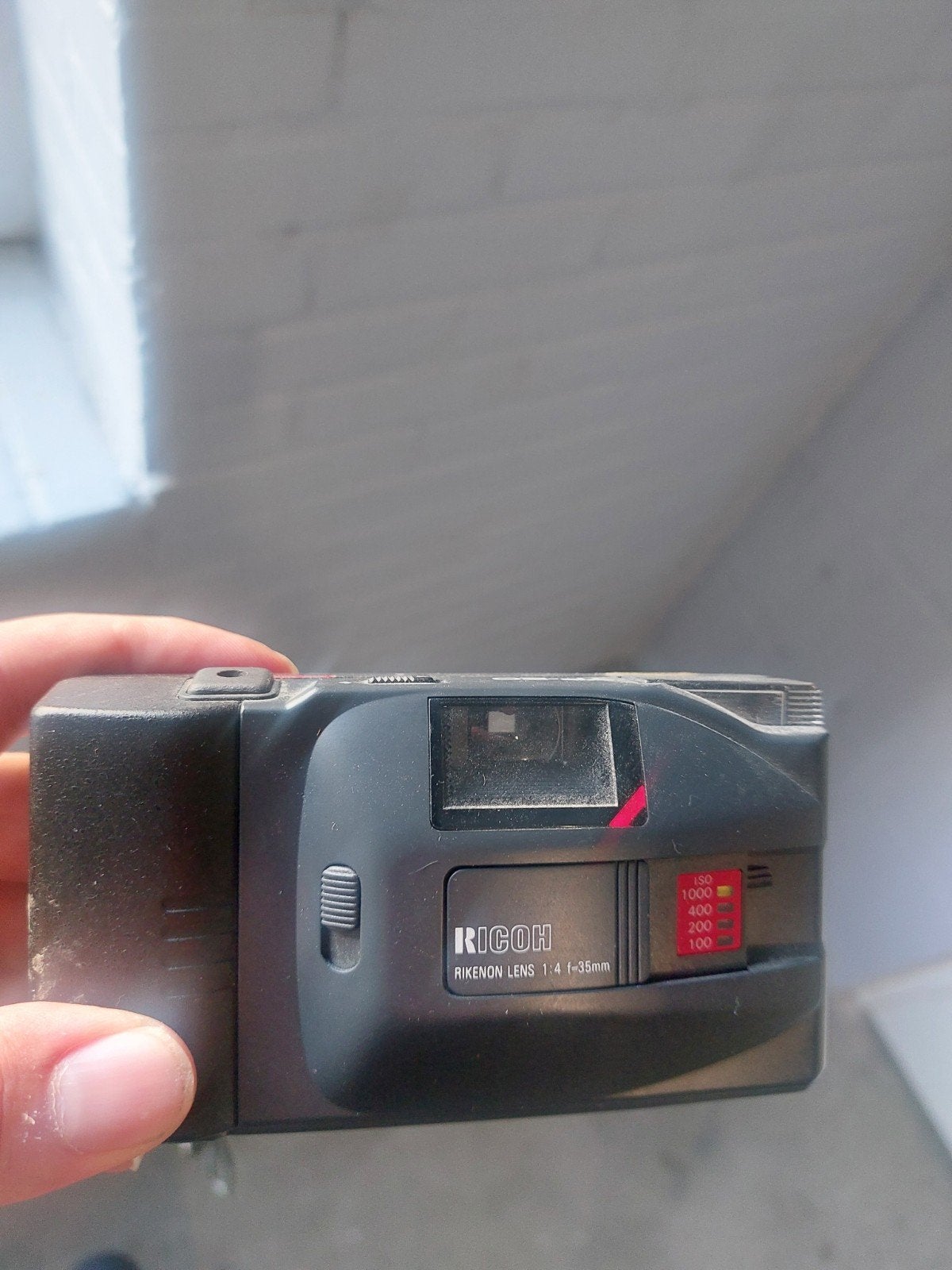 Ricoh YF-20 Compact Camera  Vintage Analoge Camera, Ophalen of Verzenden, Gebruikt, Compact, Overige Merken
