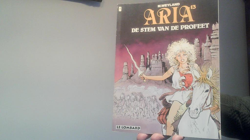 aria13 de stem van de profeet le ombard uit 1994, Boeken, Stripboeken, Eén stripboek, Verzenden, Zo goed als nieuw