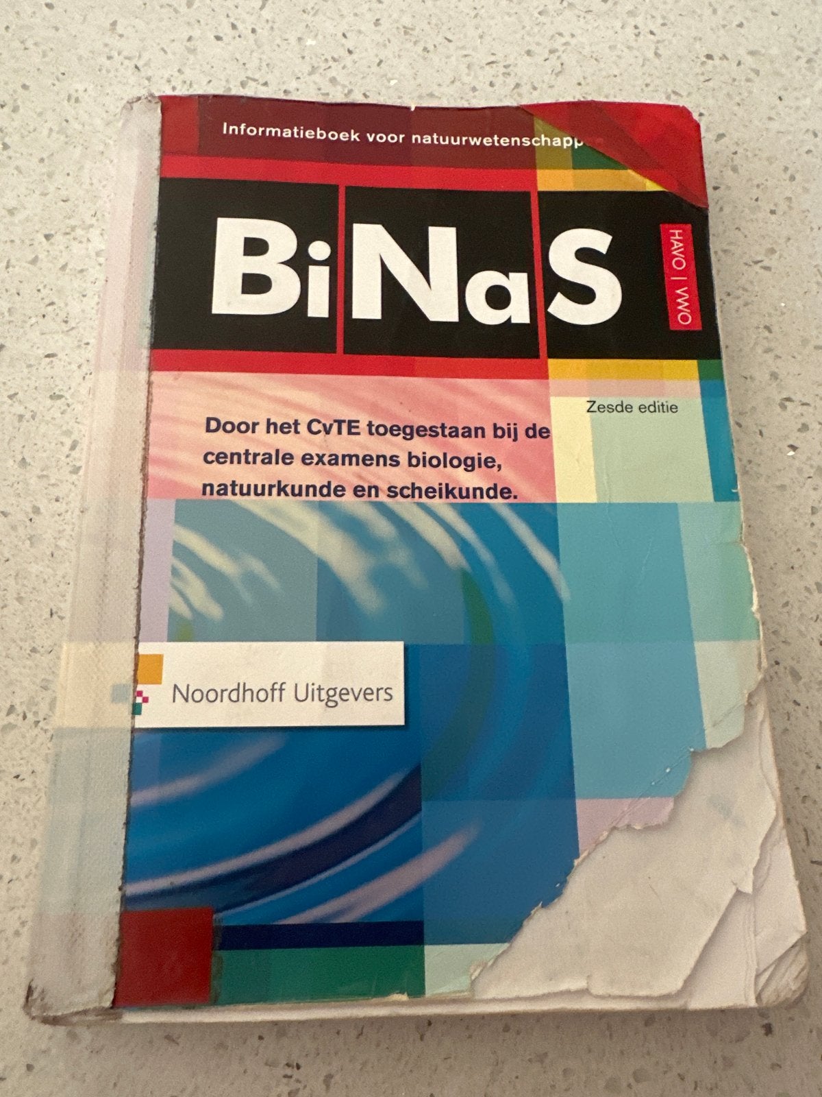BiNaS Informatieboek Natuurwetenschappen HAVO | VWO, Boeken, Ophalen of Verzenden, Beta, Gelezen, HBO