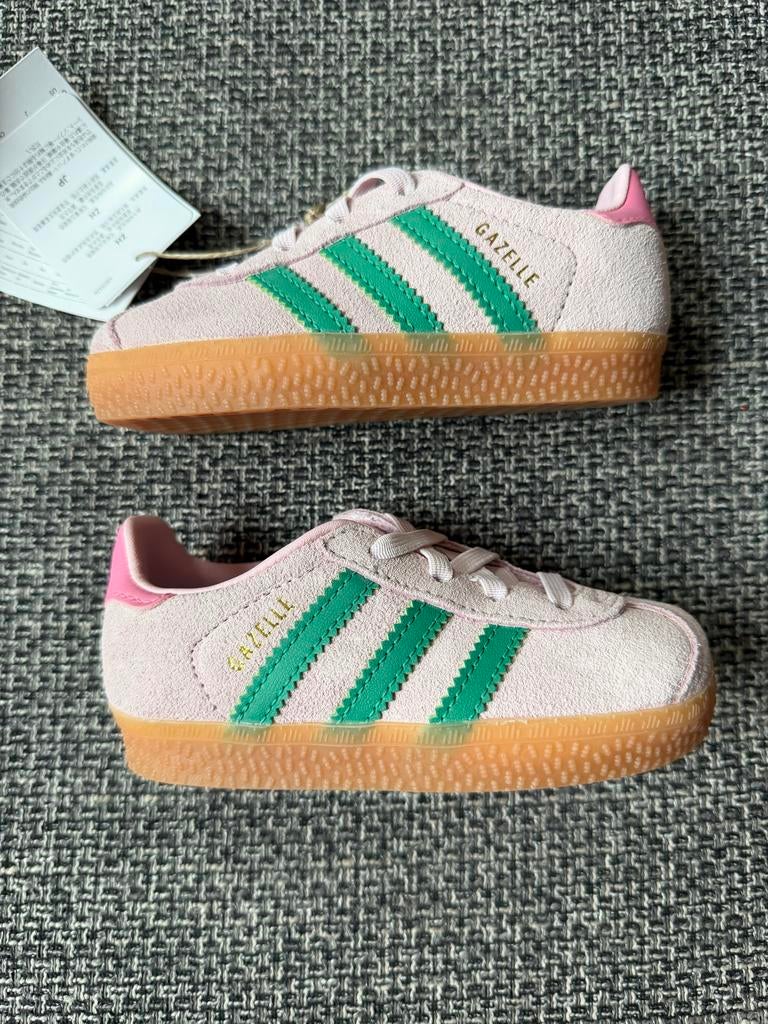 Adidas Gazelle CF EL I - Maat 23 - Nieuw in doos, Jongen of Meisje, Schoenen, Nieuw, Ophalen of Verzenden