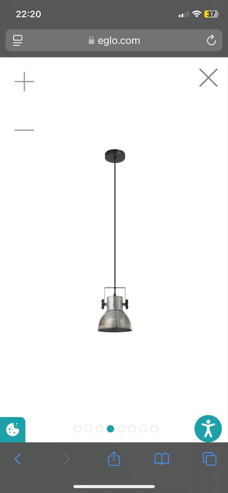 EGLO BARNSTAPLE Hanglamp - Industrieel Design, Huis en Inrichting, Ophalen of Verzenden, Nieuw, Metaal, E27 (groot)