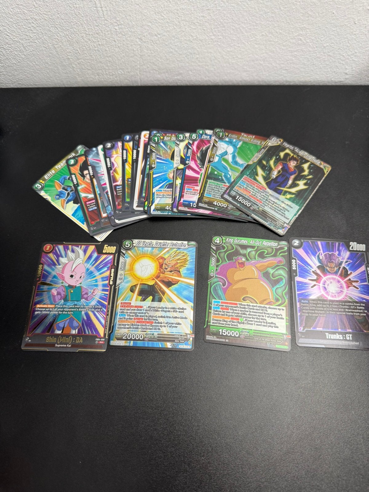 Lot Dragon Ball Super Card Game kaarten, Hobby en Vrije tijd, Verzenden, Zo goed als nieuw, Meerdere kaarten, Foil
