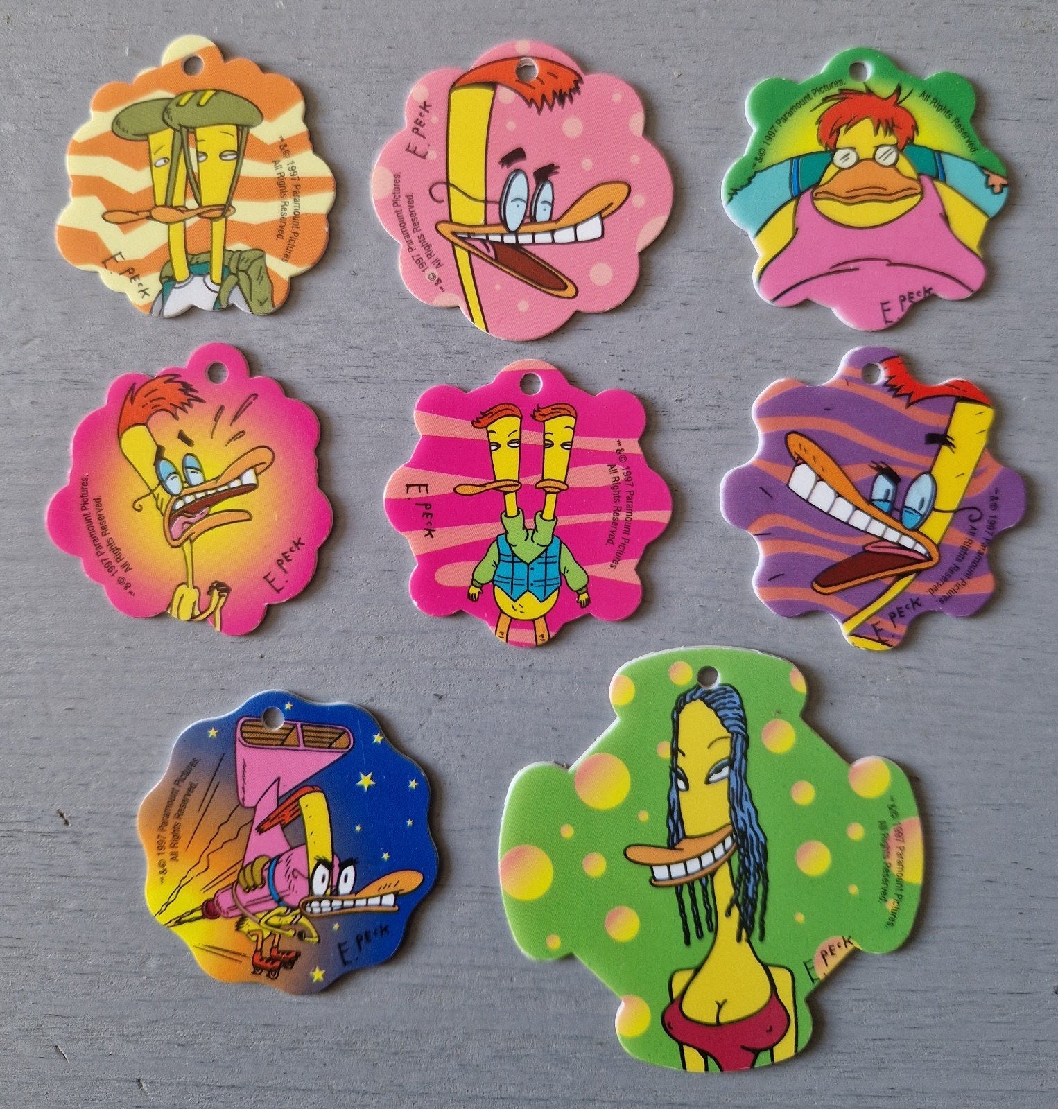 Flippo's Duckman E. Peck - Zeldzame verzameling, Verzamelen, Verzenden, Chester Cheetos, Verzameling