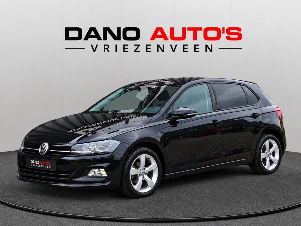 Volkswagen Polo 1.0 TSI Comfortline Camera/Navi/ACC, Auto's, Stof, Zwart, Origineel Nederlands, Bedrijf