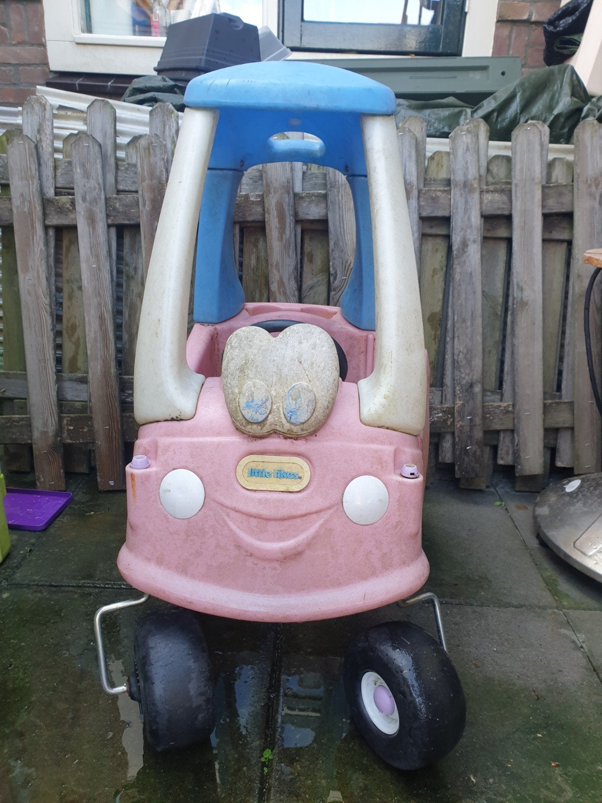 Little Tikes Loopauto - Roze/Blauw (schoonmaak nodig), Ophalen, Gebruikt, Loopvoertuig