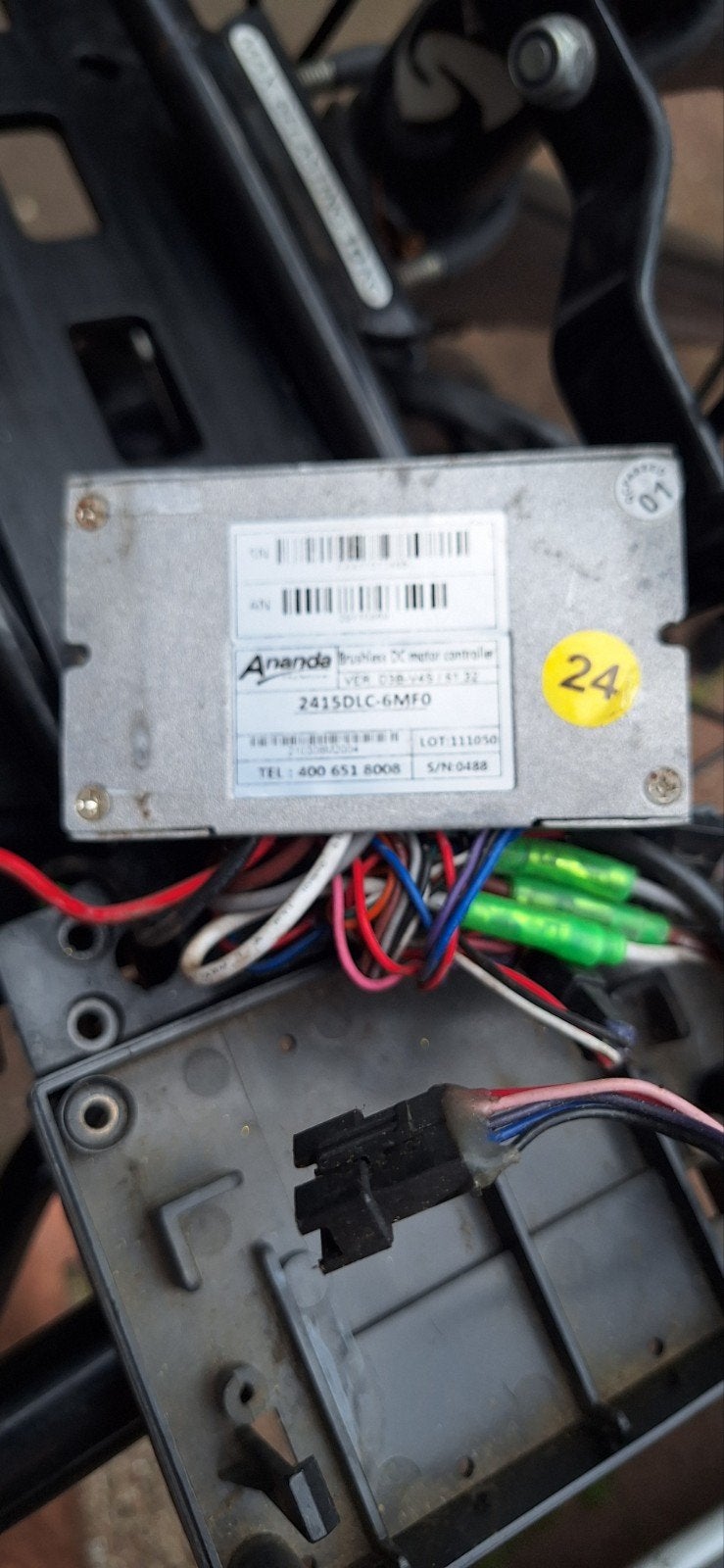 Ananda 24V Controller voor Sparta/Batavus E-bike, Elektrische fiets, Overige materialen, Overige typen, Ophalen of Verzenden