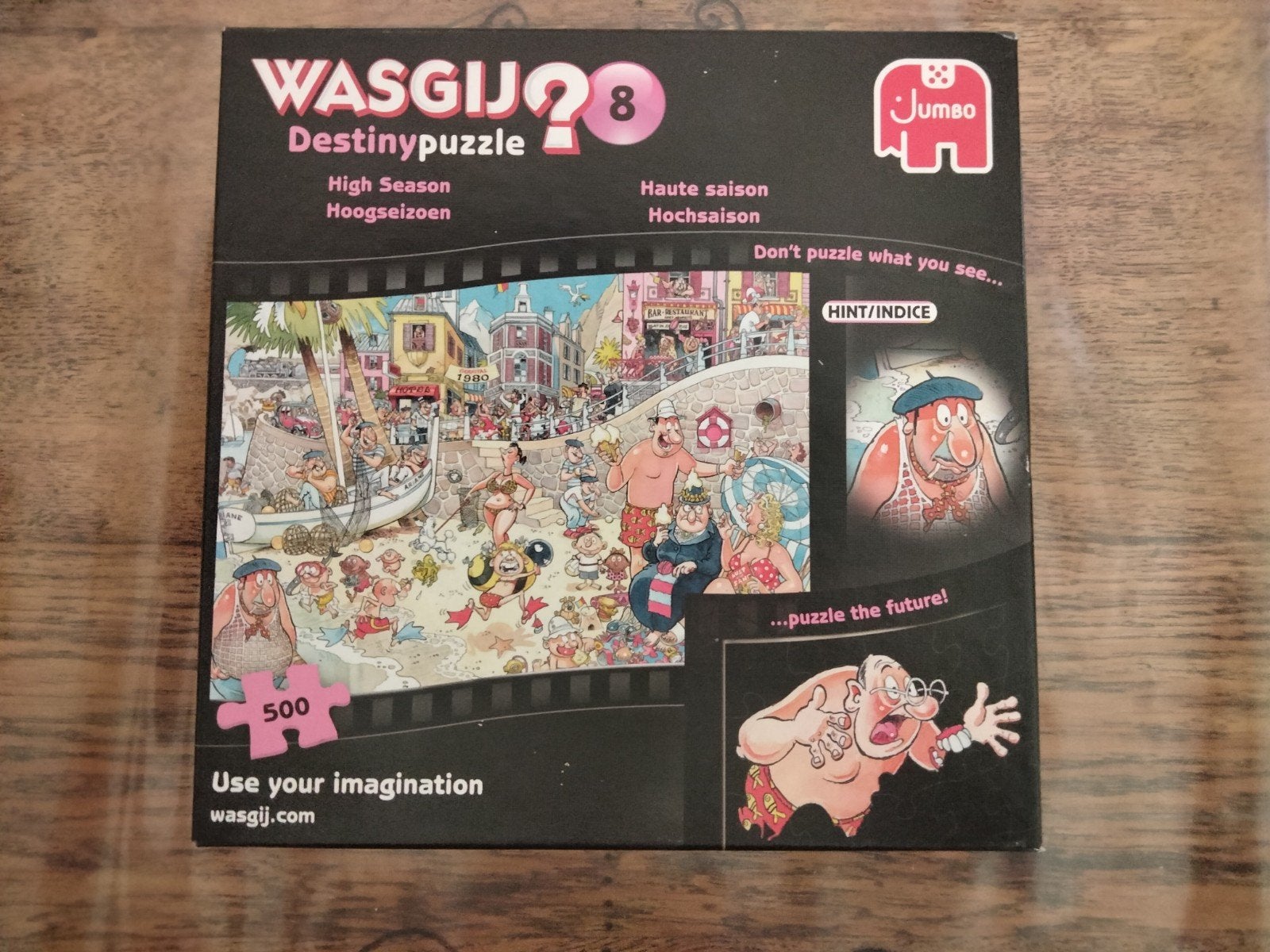 wasgij? en Jan van Haasteren puzzels 500/1000 stukjes, Hobby en Vrije tijd, Denksport en Puzzels, Ophalen, 500 t/m 1500 stukjes