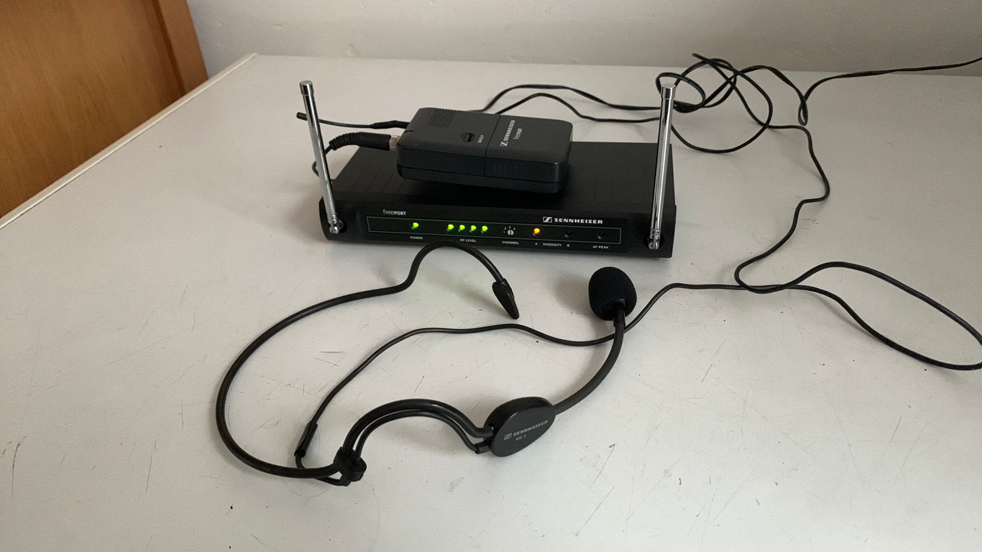 Sennheiser headset, Muziek en Instrumenten, Microfoons, Ophalen of Verzenden, Gebruikt, Overige typen