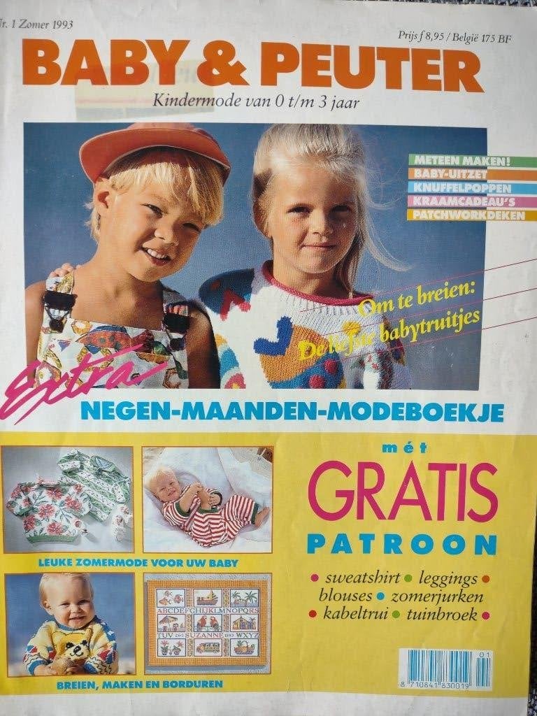 Ariadne baby en peuter zomer 1993 nr 1, Ophalen of Verzenden, Gebruikt, Breien of Haken, Patroon of Boek