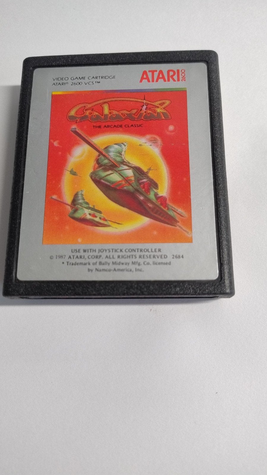 Galaxian Atari 2600 VCS Cartridge - De Arcade Classic, Gebruikt, Shooter, 1 speler, Ophalen of Verzenden