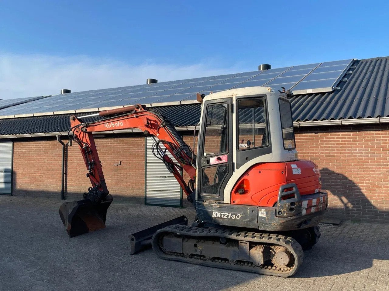 Kubota KX 121-3A Minigraver (bj 2007), Graafmachine
