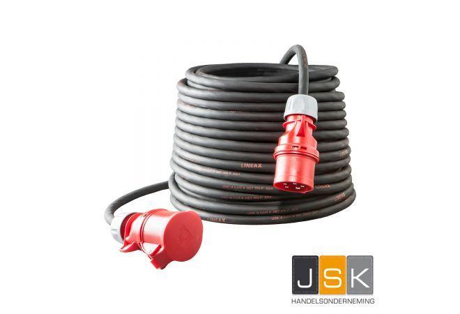 Krachtstroomkabel 25 meter H07RN-F 5G2,5 CEE 16/5/400, Ophalen of Verzenden, Nieuw, Minder dan 2 meter