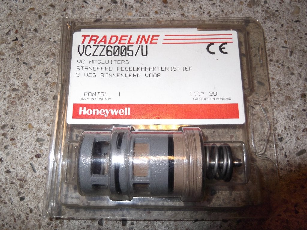 Honeywell 3-weg klep VC6005/U met montagesleutel., Doe-het-zelf en Verbouw, Minder dan 30 cm, Cv-ketel of Combi-ketel, Nieuw, Minder dan 60 cm