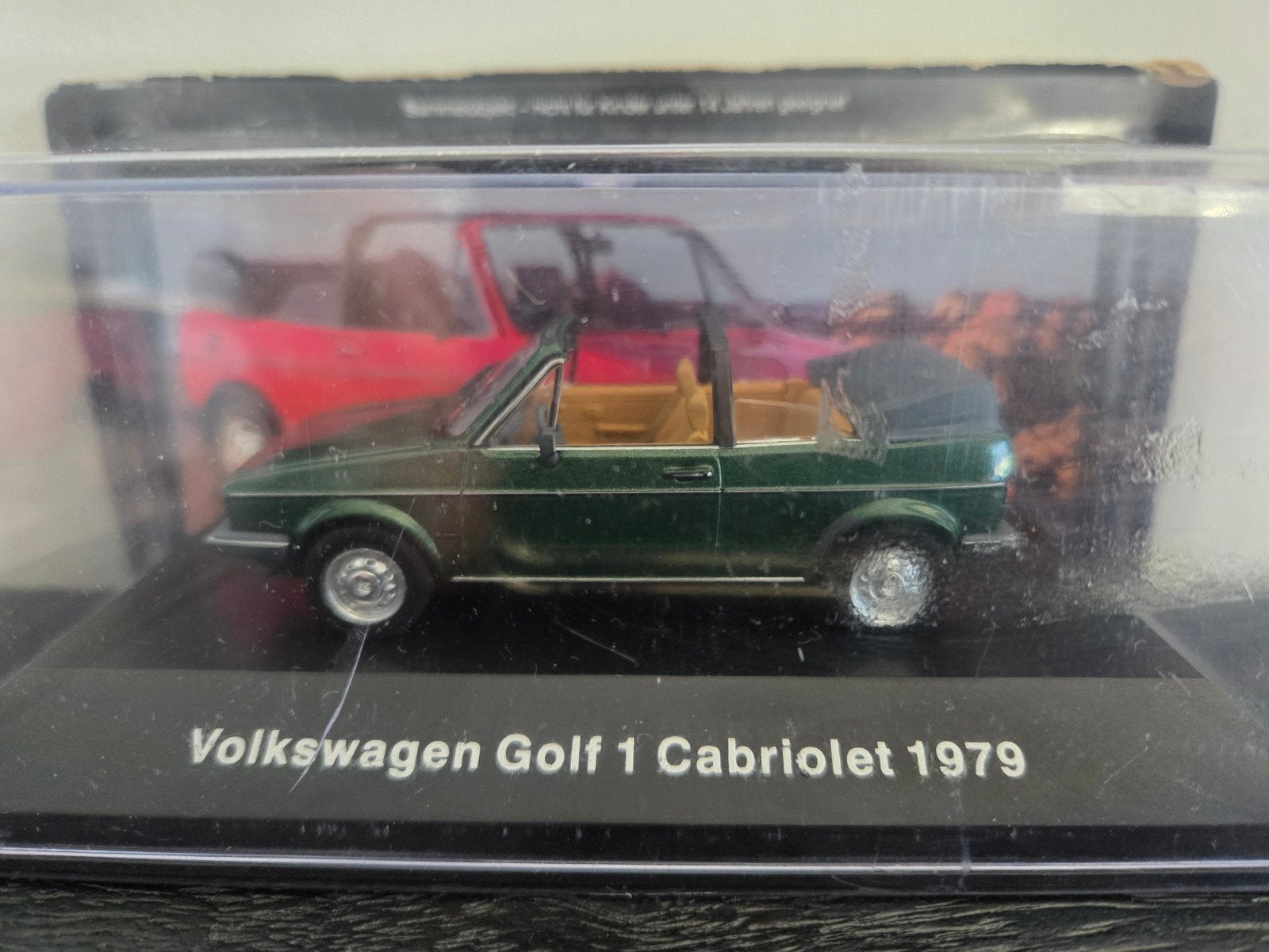 Volkswagen Golf 1 cabriolet 1979 1:43 De Agostini/Atlas, Ophalen of Verzenden, Auto, Overige merken