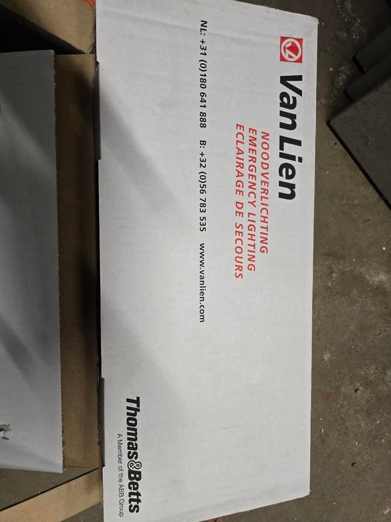 Van Lien noodverlichtingsarmatuur, Ophalen of Verzenden, Nieuw, Minder dan 50 watt, Armatuur