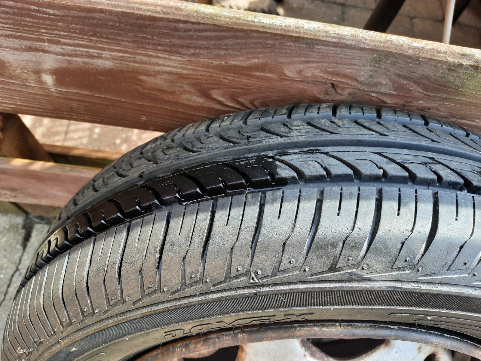 Band met velg  155 70 r 13 suzuki swift, Ophalen of Verzenden, Gebruikt