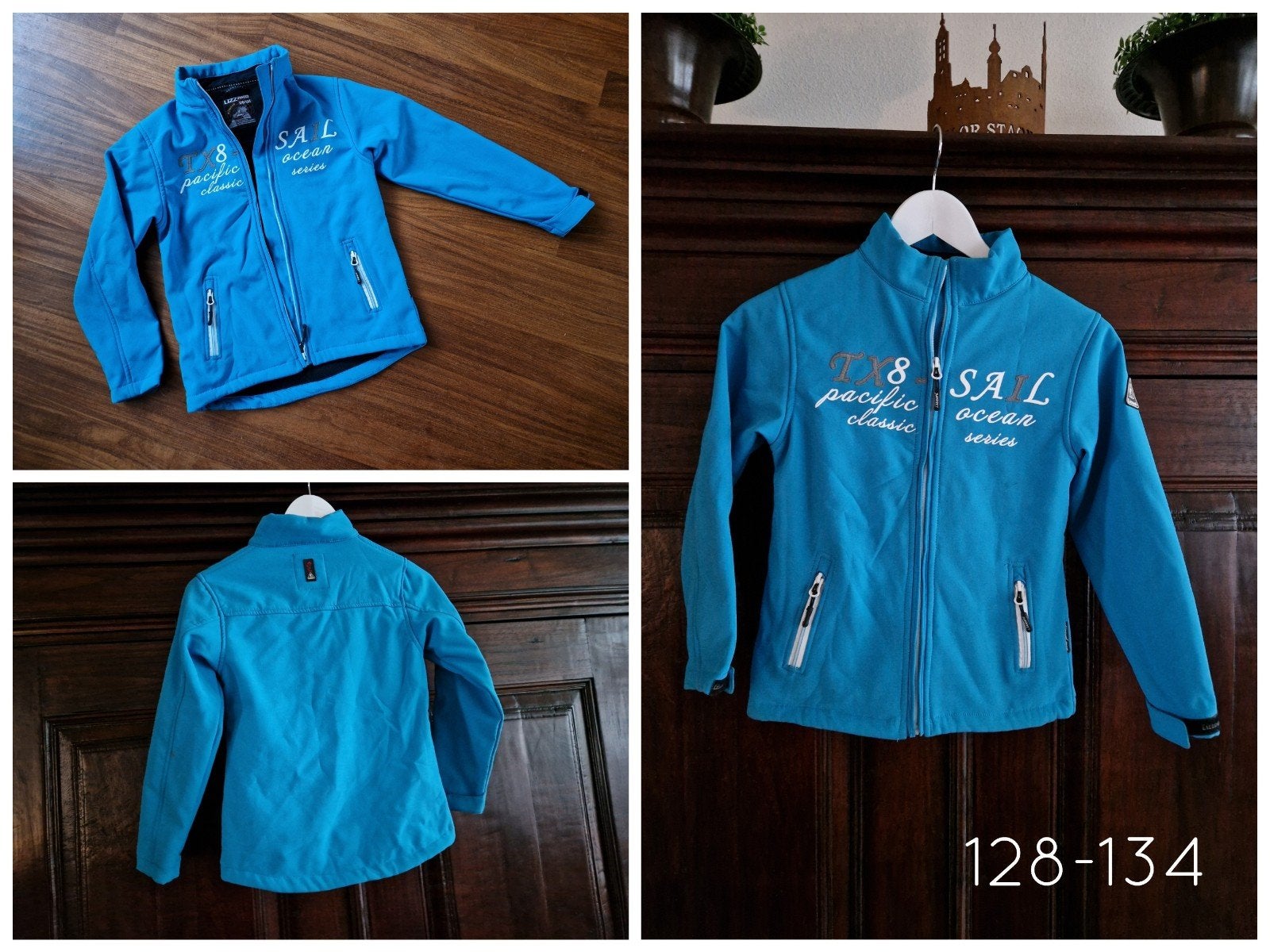 Zomer softshell jasje Lizzard outdoor 128-134, Jongen of Meisje, Ophalen of Verzenden, Zo goed als nieuw, Lizzard outdoor