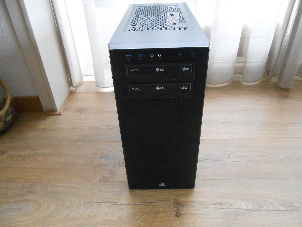 Corsair behuizing, Ophalen, Gebruikt