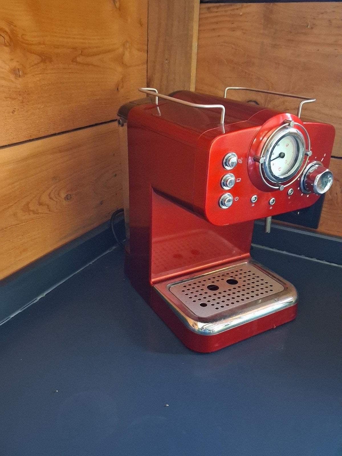 Quigg Espresso Apparaat, Gebruikt, Espresso apparaat, Gemalen koffie, Ophalen of Verzenden