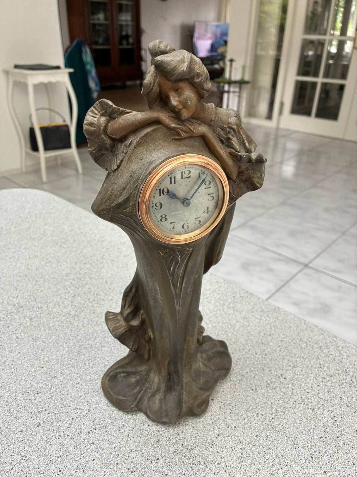Art Nouveau pendule, Ophalen of Verzenden