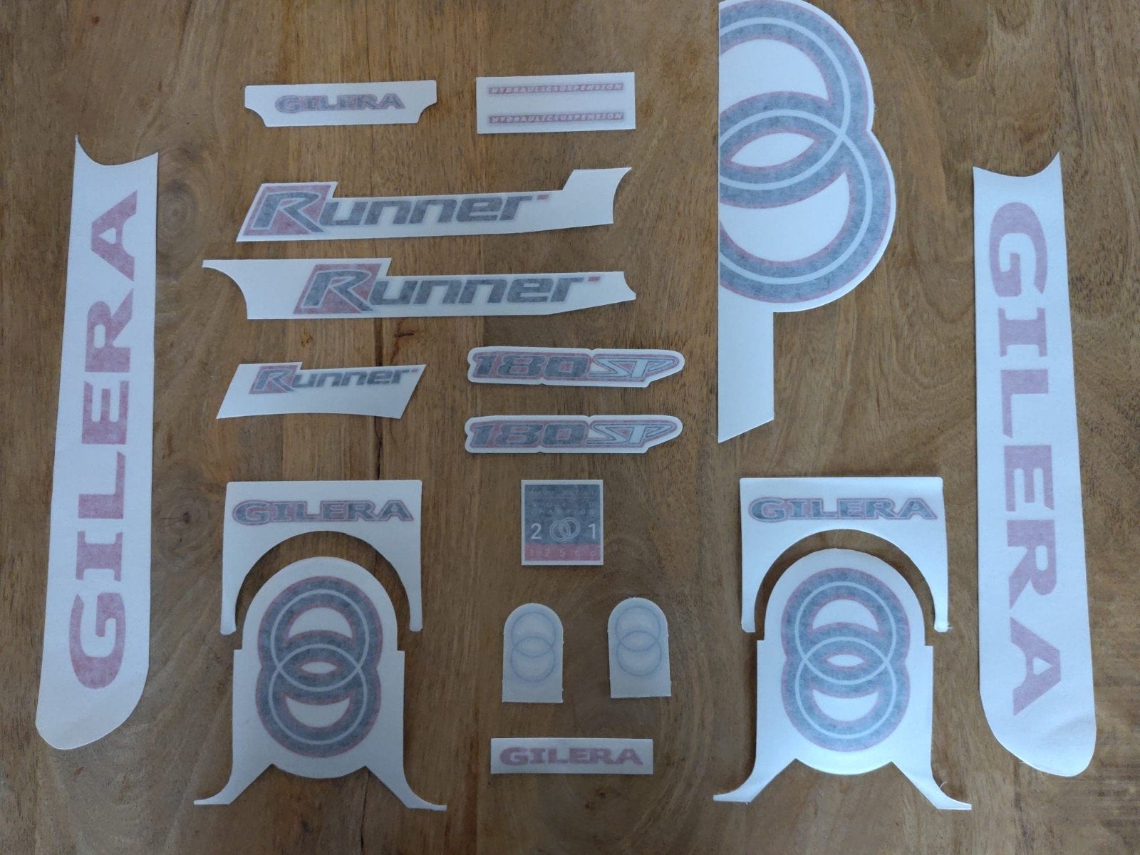 Stickerset Gilera Runner SP Pro COMPLEET, Motoren, Tuning en Styling, Ophalen of Verzenden