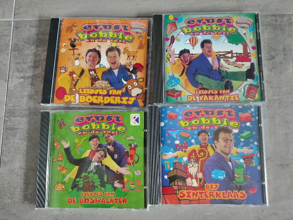 4 cd's van Ernst en Bobbie, Ophalen of Verzenden, Zo goed als nieuw