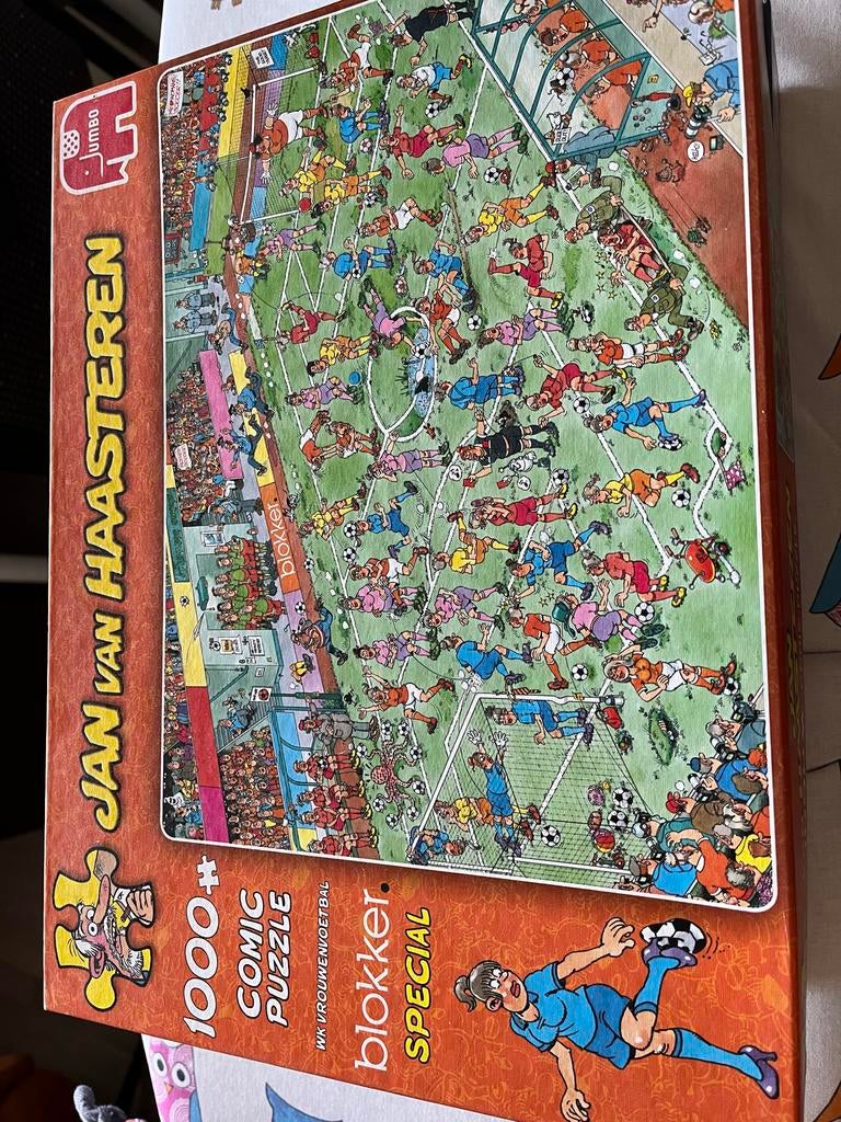 Jan van Haasteren Puzzels - 2x 1000 stukjes, Ophalen of Verzenden, 500 t/m 1500 stukjes, Gebruikt, Legpuzzel