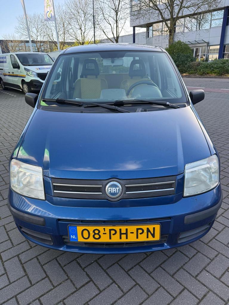 Fiat Panda 1.2 2004 Blauw, Auto's, Fiat, Voorwielaandrijving, Origineel Nederlands, Handgeschakeld, 17 km/l