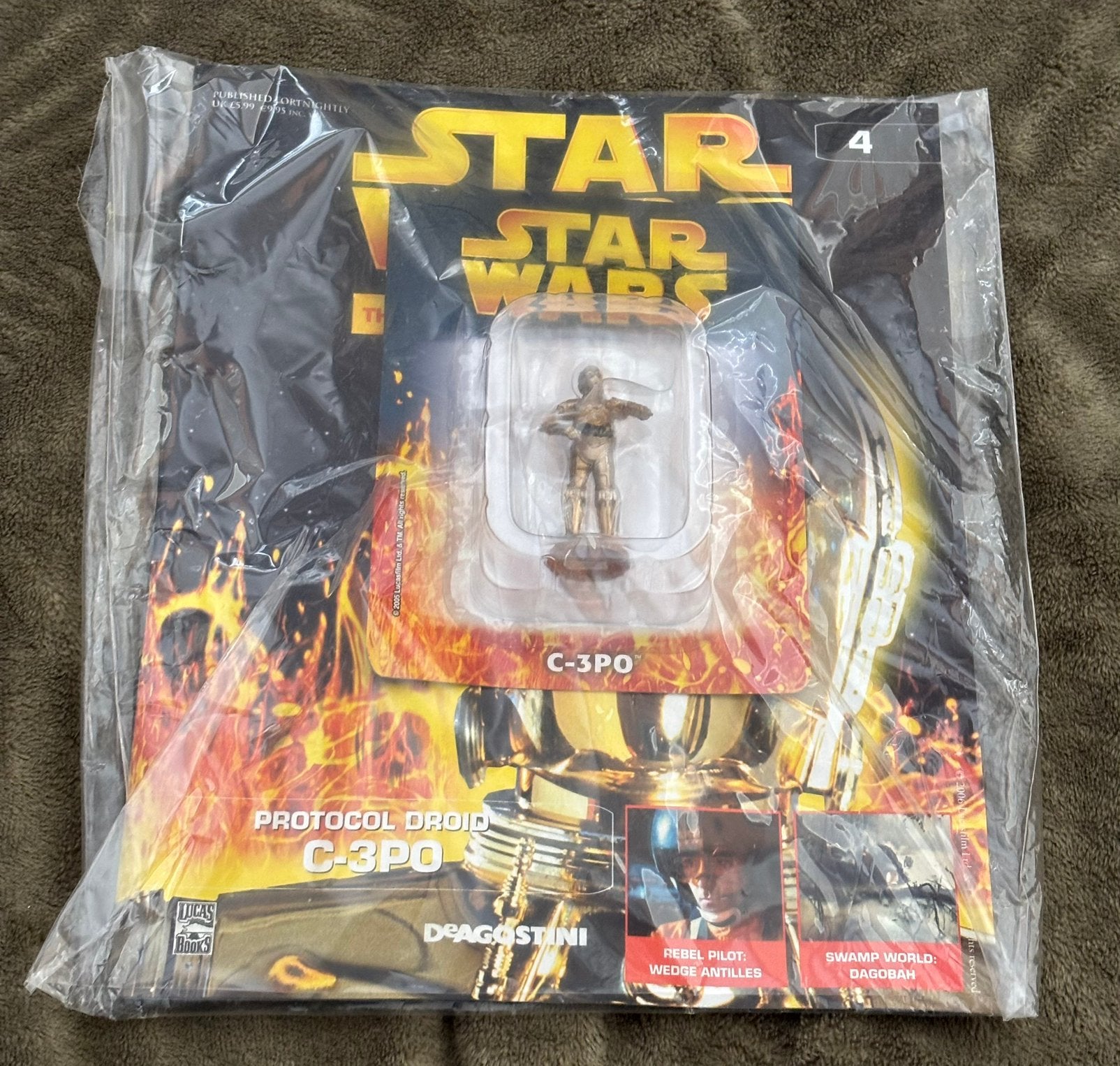 DeAgostini Star Wars set #4: C-3PO. Nieuw!, Verzamelen, Ophalen of Verzenden, Nieuw, Actiefiguurtje