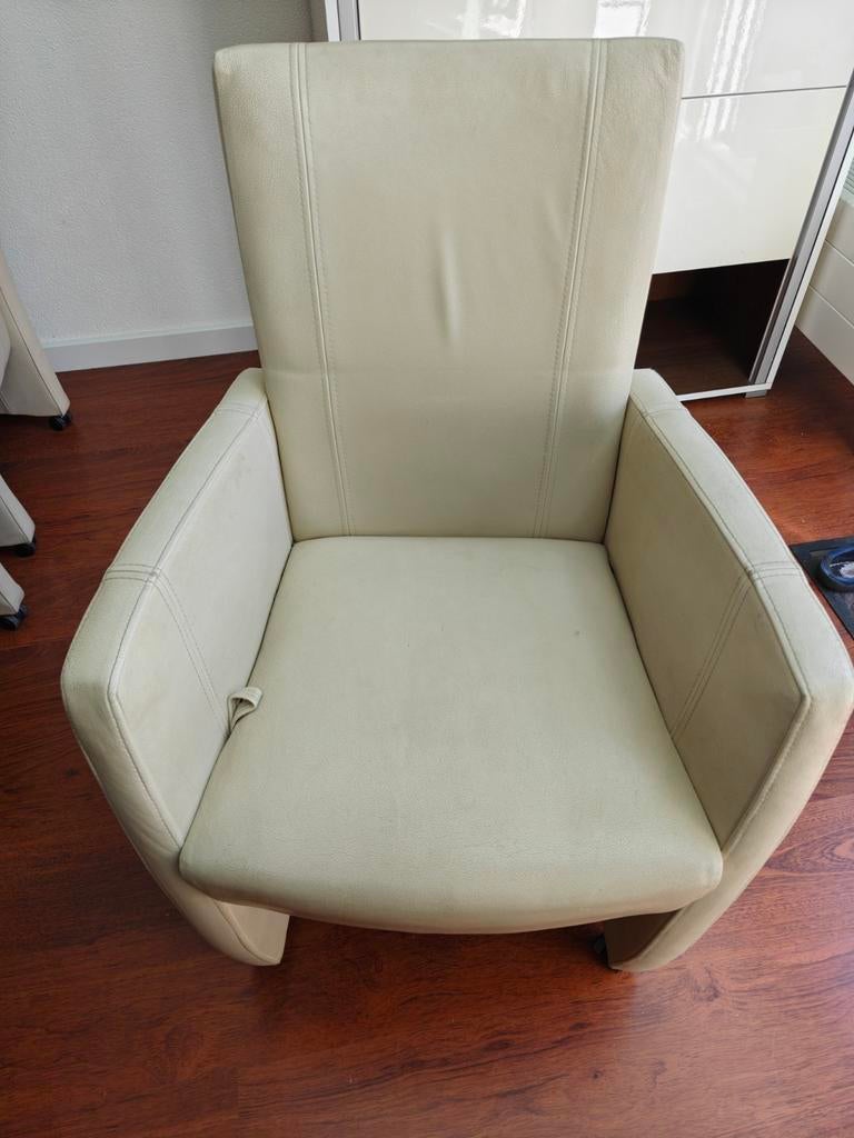 6 creme stoelen, ophalen vanaf 30 maart, Ophalen of Verzenden, Gebruikt