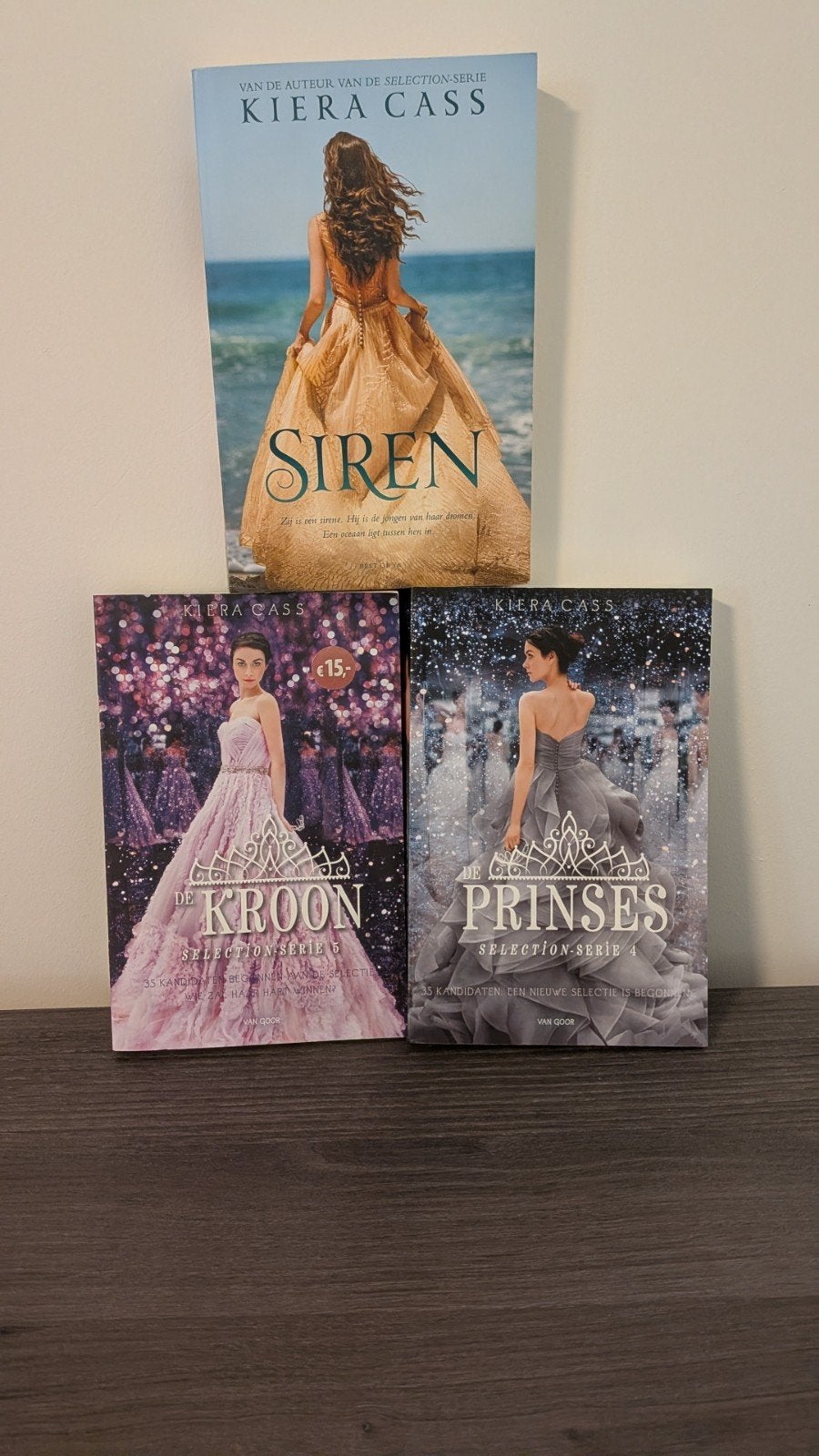 Boeken Kiera Cass: Siren, De Kroon, De Prinses, Ophalen of Verzenden, Gelezen, Kiera Cass