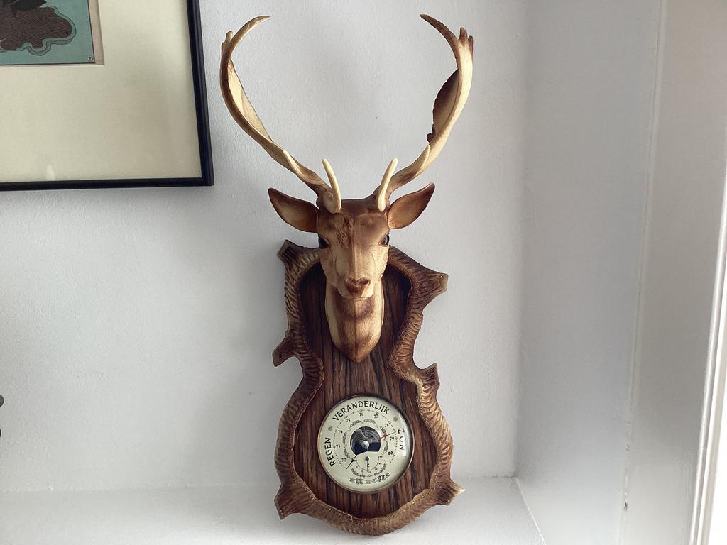 Barometer hert Made in Frankrijk., Ophalen of Verzenden, Zo goed als nieuw