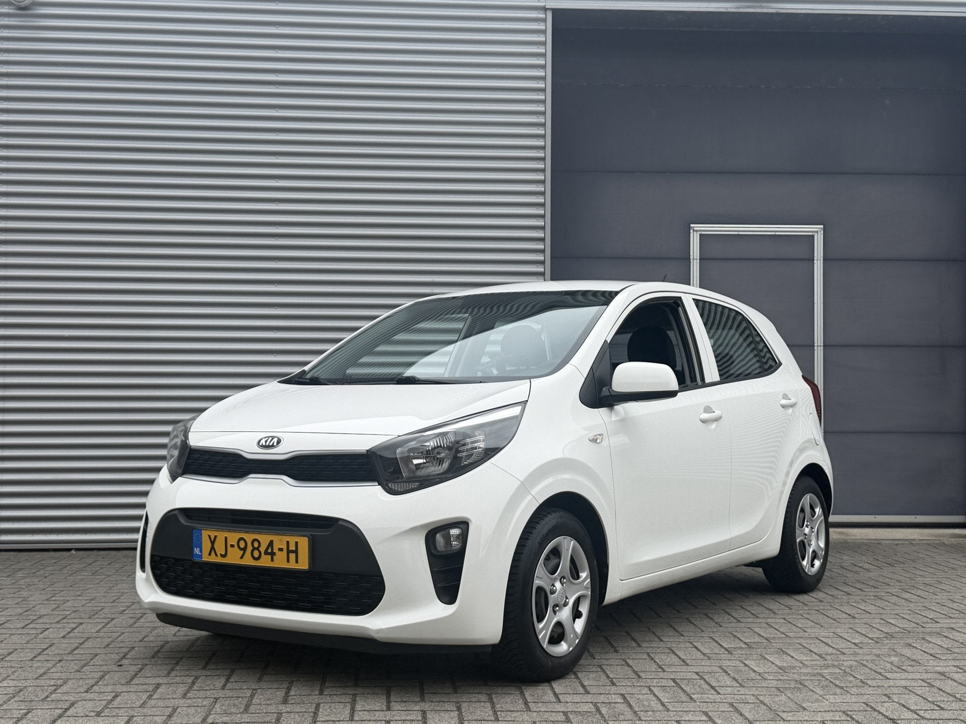Kia Picanto 1.0 CVVT EconomyPlusLine I 5 Deurs I Airco I Dea, Auto's, Voorwielaandrijving, Stof, Gebruikt, Start-stop-systeem