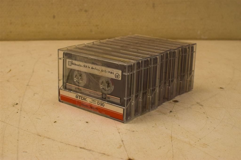 10 stuks TDK cassettebandjes 48045, Ophalen of Verzenden, Gebruikt, Overige genres, 1 bandje