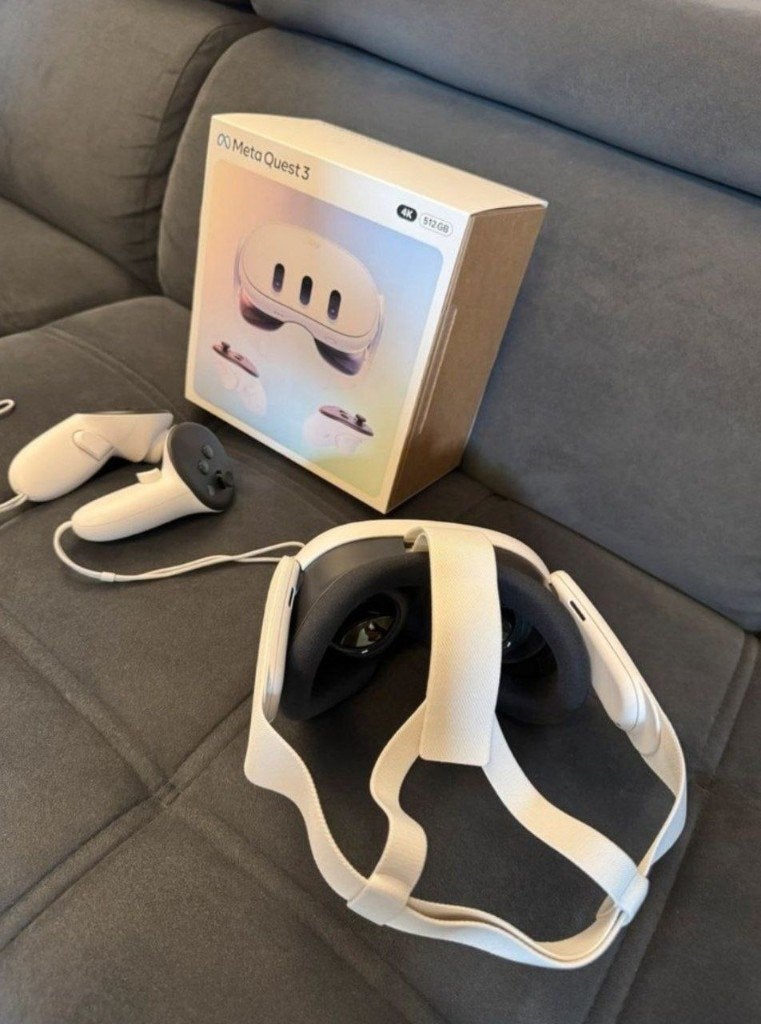 Meta Quest 3 512GB VR-Brill, Spelcomputers en Games, Virtual Reality, Ophalen of Verzenden, Zo goed als nieuw, Overige platformen