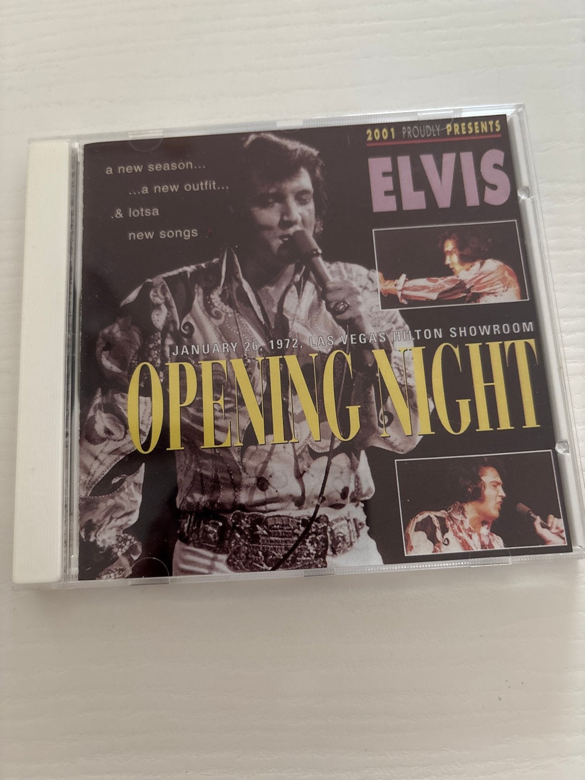 Elvis Presley - Opening Night (Bootleg CD), Ophalen of Verzenden, Zo goed als nieuw, Cd of Plaat