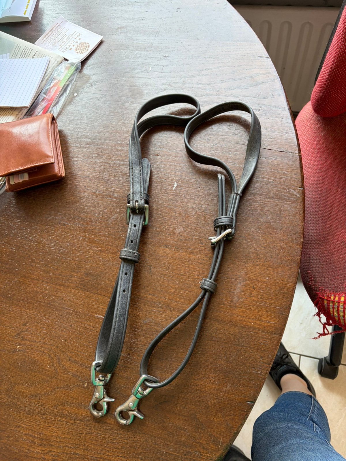 Broekriemen Breeze maat shet/pony, Ideal Equestrian, Gebruikt, Overige disciplines, Mentuig