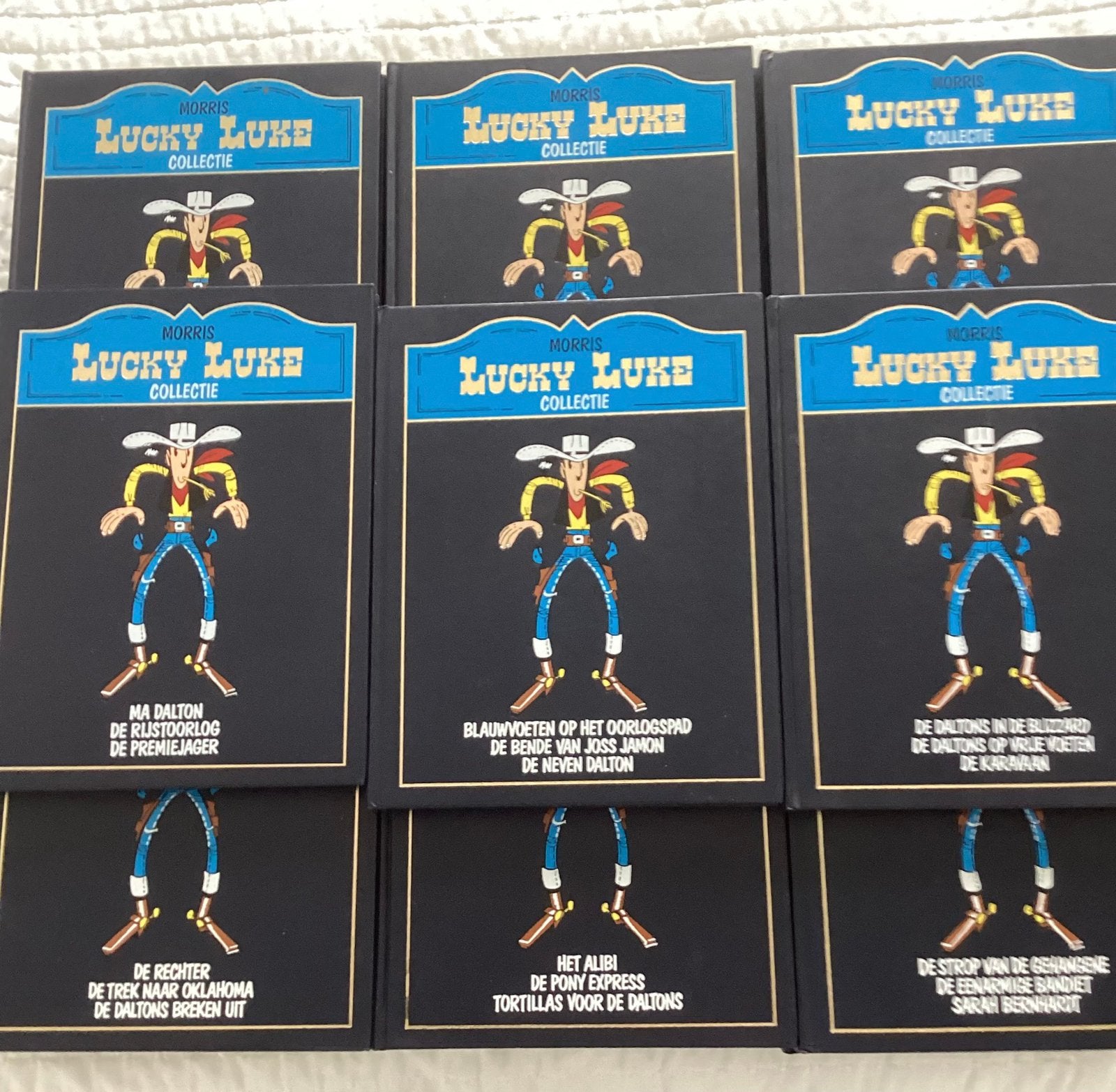 Lucky luke, Verzamelen, Ophalen of Verzenden, Overige figuren, Zo goed als nieuw, Boek of Spel
