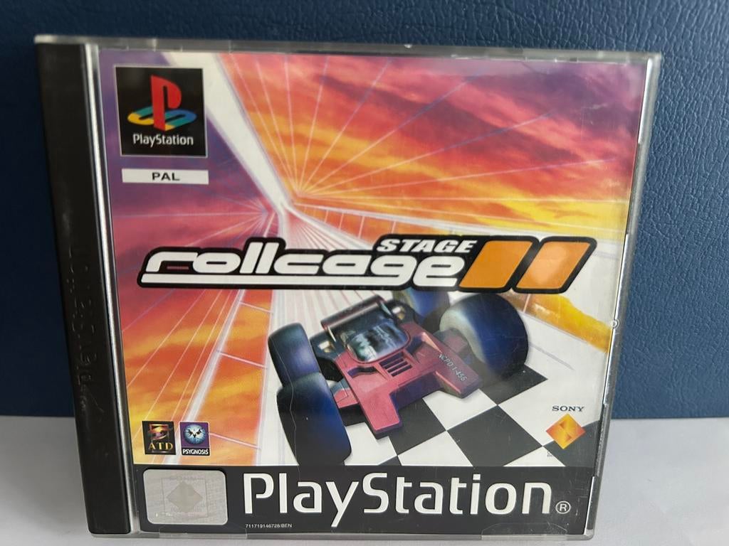 Rollcage Stage 2 / Playstation 1 / PS1, 1 speler, Ophalen of Verzenden, Zo goed als nieuw, Vanaf 3 jaar