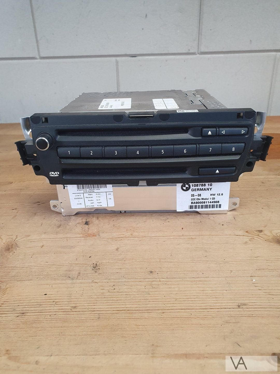 BMW 3 serie E90 E91 E92 ccc navigatie module radio 9185536, Auto-onderdelen, Dashboard en Schakelaars, BMW, Gebruikt, Ophalen of Verzenden