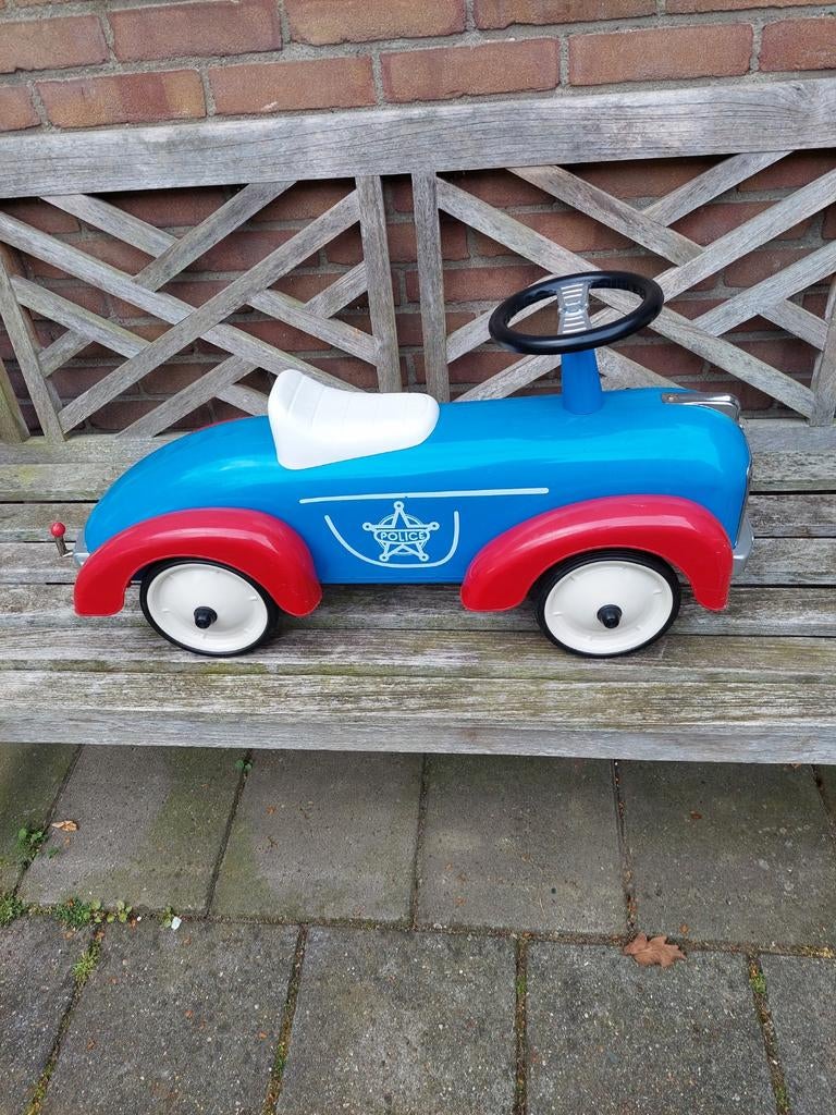 Baghera loopauto Police vintage, Ophalen of Verzenden, Zo goed als nieuw