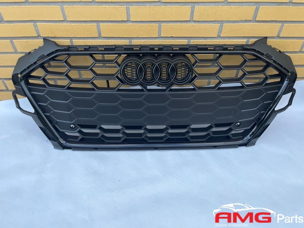 Audi A4 B9 8W S Line Grill Zwart Logo ORIGINEEL 8W0853651 EB, AUDI AG, Kundenbetreuung@audi.de, Nieuw, Auto-Union-Strasse 1
85045  Ingolstadt, DE